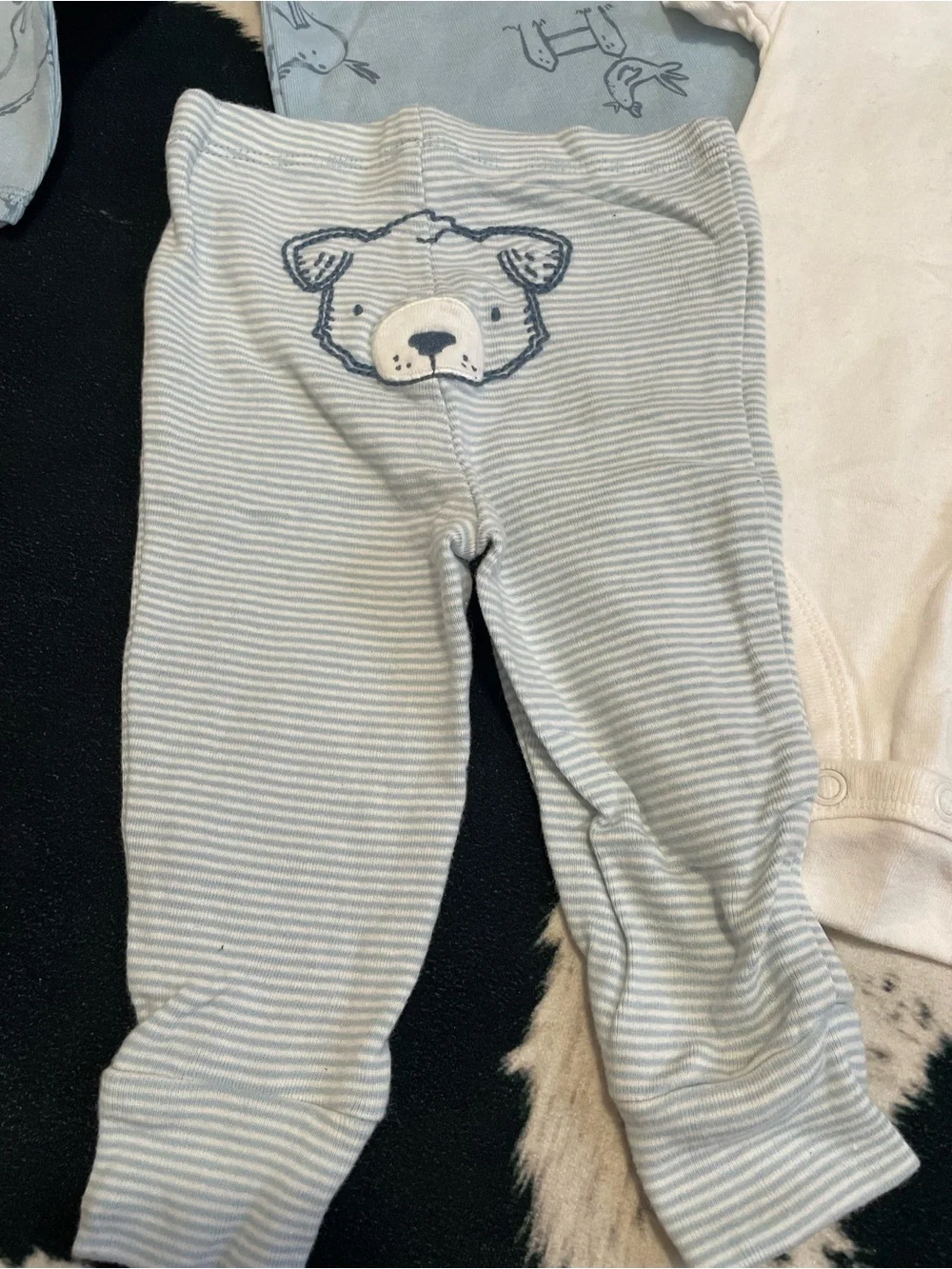 2/$12 Carters Farm Dog Outfit
